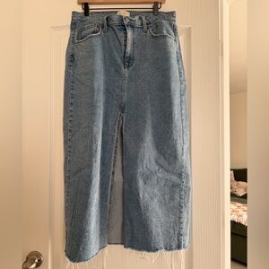 Universal Thread Blue Denim Skirt